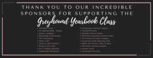 The Greyhound Yearbook Class Met Their Goal!