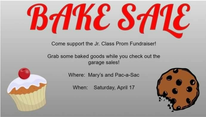 bake sale for prom