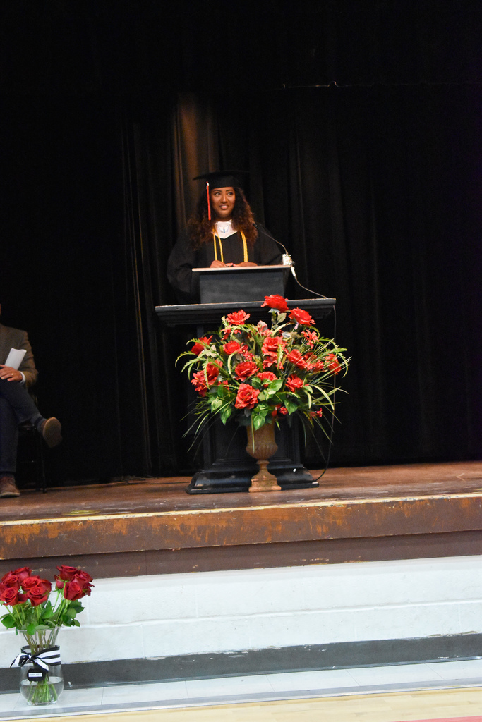 Salutatorian Bella Mahone