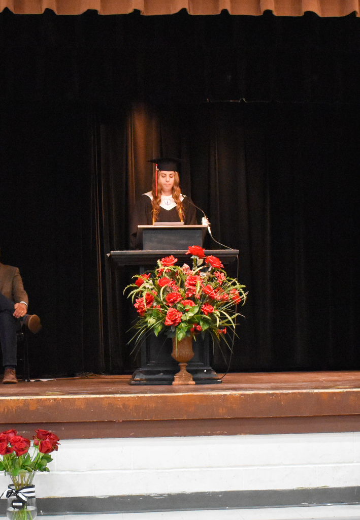 Valedictorian Karlee Mallory