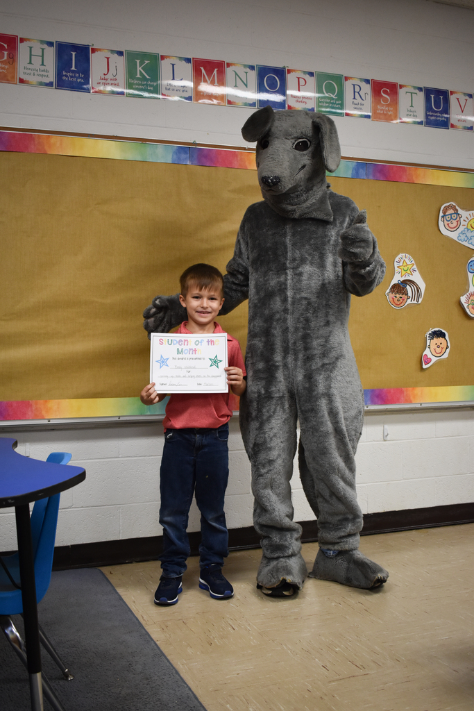 Student of the Month - Brody Whitehead