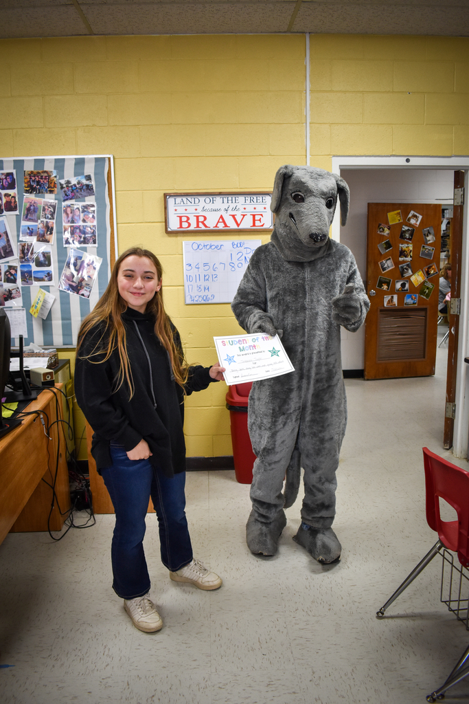 Student of the Month - Temprance Taylor