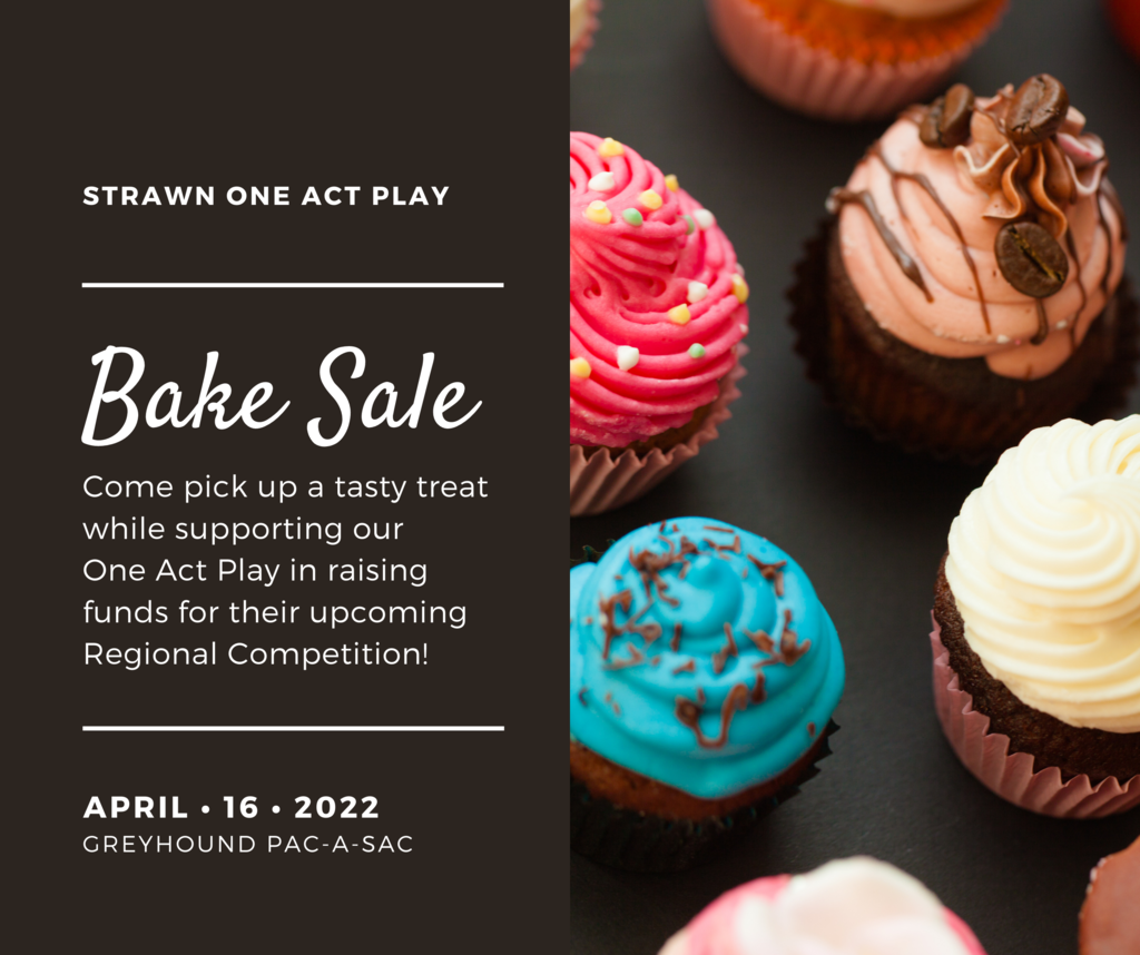 One Act Play Bake Sale