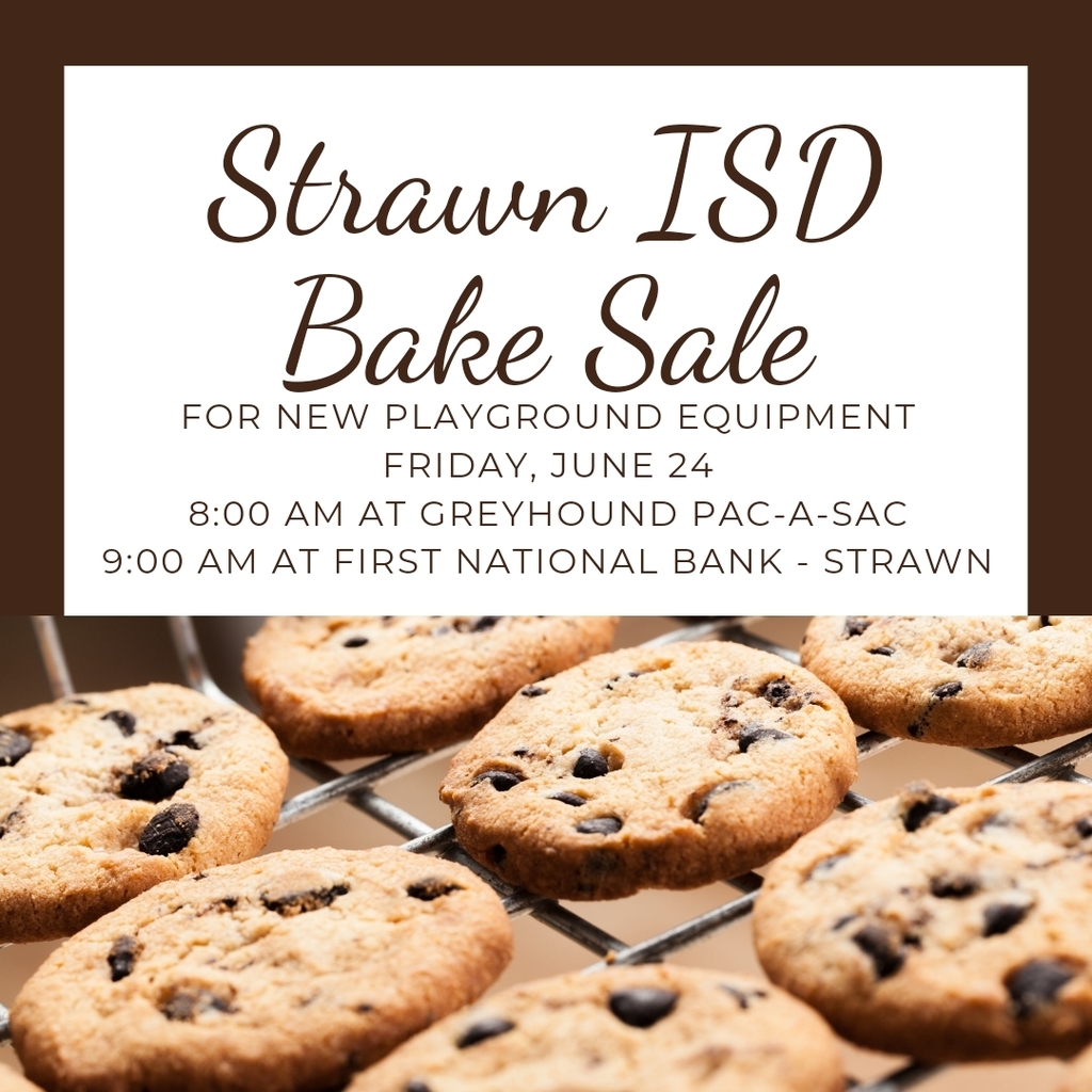 We will have 2 Bake Sales tomorrow, June 24, to raise funds for new playground equipment!