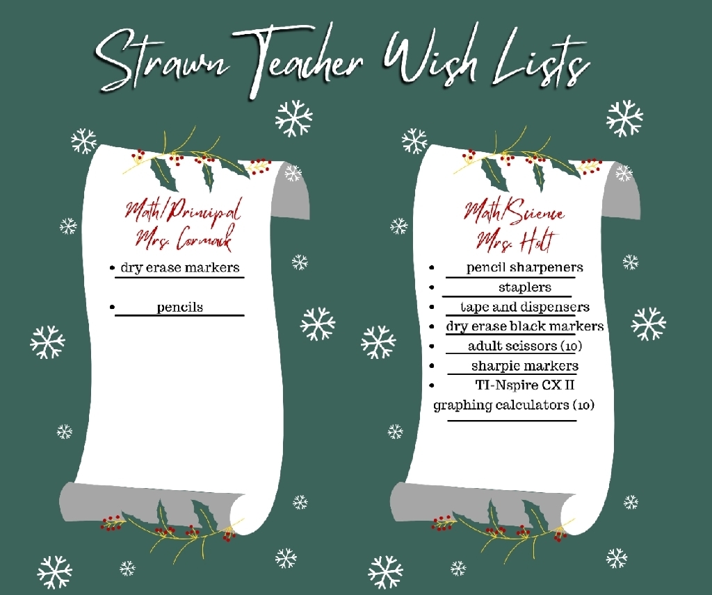 Teacher Wish Lists 