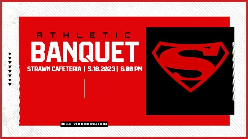 Tomorrow is the Athletic Banquet! Come join us to celebrate our athletes and their achievements this year!