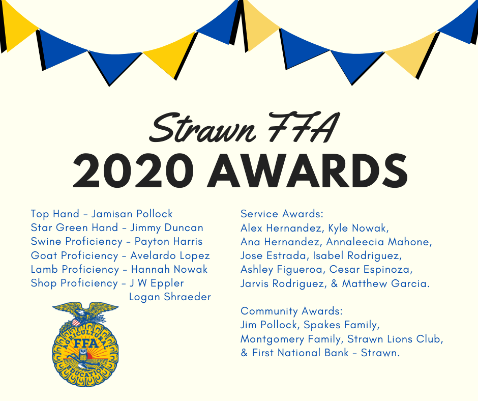 Strawn FFA Awards